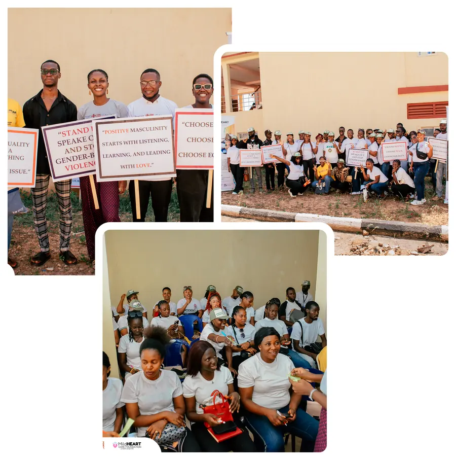 Photos from the SRHR workshop with NYSC corps members